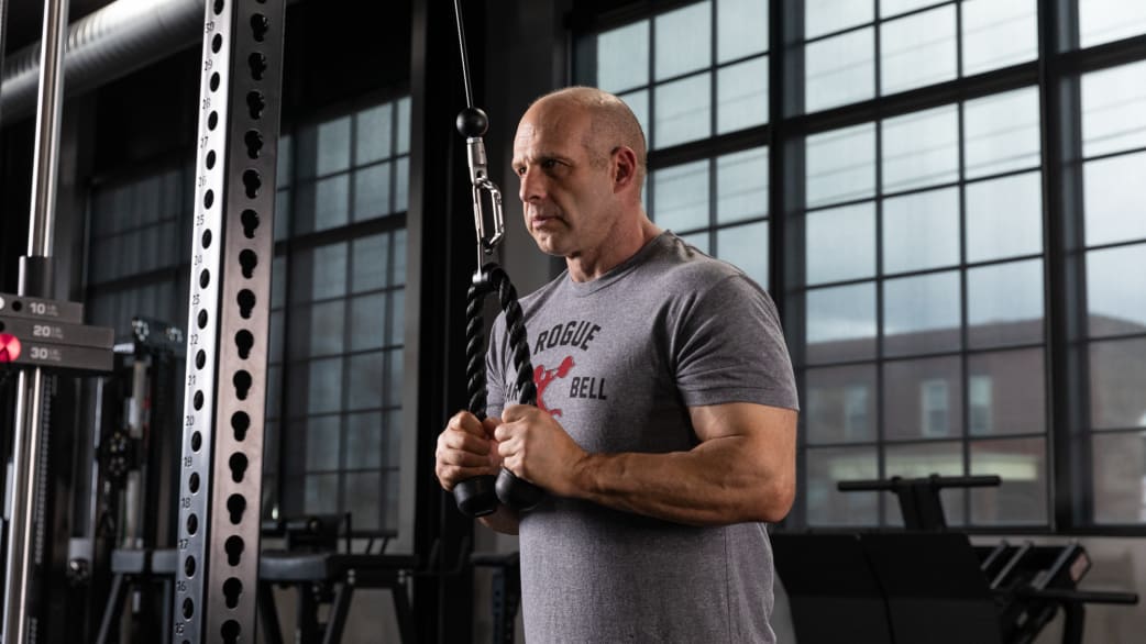 Tricep Rope Attachment Rogue Fitness Canada